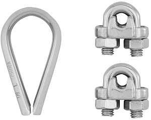 N100-349 KIT CBLE CLMP3/32X1/8