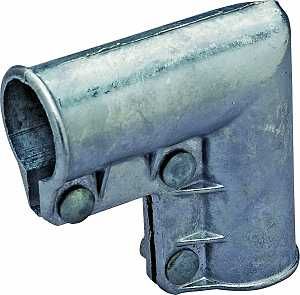 ALUM GATE ELBOW 1-3/8" W/BOLTS