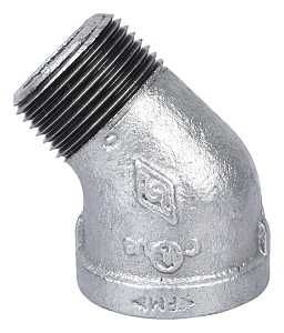 1IN GALV 45DEG STREET ELBOW