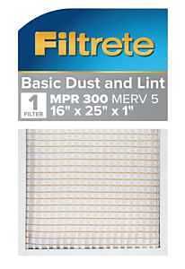 301-4 FILTER AIR DST 16X25X1IN