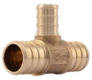 UC412LFA PEX TEE 3/4X3/4X1/2
