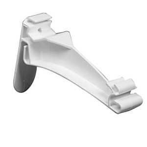M0722BHP GUTTER HANGER WHT 5IN