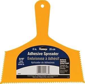 00083 SPREADR ADHES 3/16VNOTCH