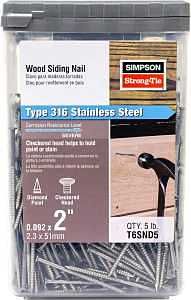 T6SND5 SIDING NAIL 13GA 6DX2IN
