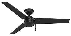 59264 CEILING FAN 52IN MAT BLK