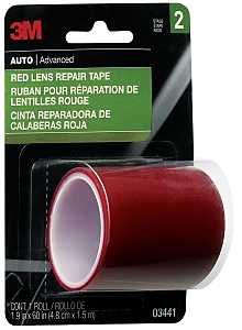03441 TAPE RED LENS 1.875X60IN
