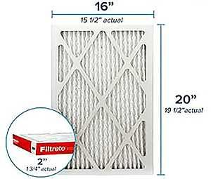 NADP00-2IN-4 FILTR AIR 16X20X2