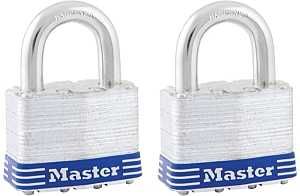 5T STEEL PADLOCK 2IN PK2