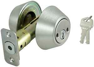 DEADBOLT DBL CYLINDER S/S KA3