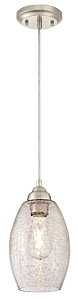 61057 PENDANT MINI BRSH NICKEL