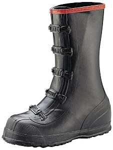 T369-12 BLK 5-BUCKLE OVERBT 12