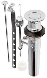 K820-78 DRAIN SINK POP-UP CHRM