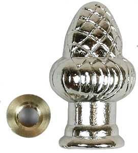 60105 REDUCER FINIAL ACORN NIC