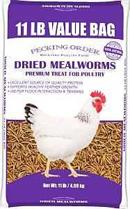 9168-2 MEALWORMS TREAT 11LB
