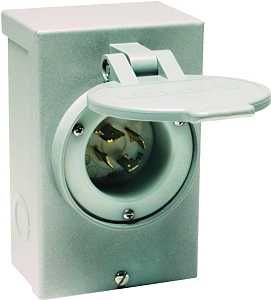 PB20 OUTDR POWER INLET BOX 20A