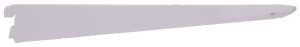 BRACKET SHELF WHITE 1/2X2X14IN