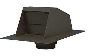 6050BL SQUARE TOP RF VENT BLK