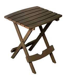 258425 FLDG SIDE TABLE ERT BRN