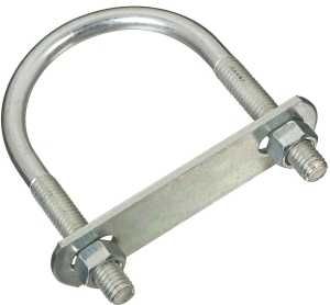 BRACE CNR FLAT STEEL 8IN ZINC