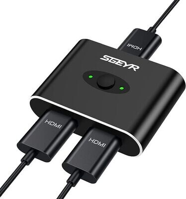Bidirectional HDMI 1 to 2 or 2 to 1 Switch