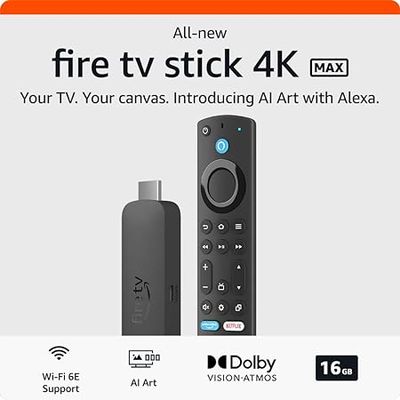 Firestick 4k MAX with Blackrose and Hive Service