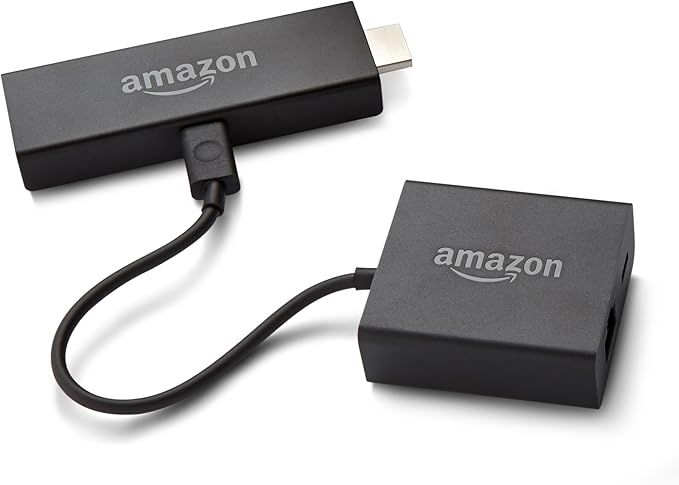 Ethernet Adapter for Amazon Fire TV Devices