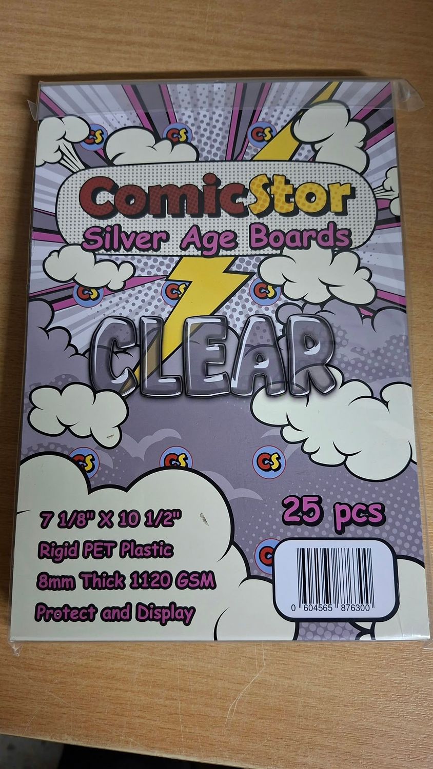 Clear Silver Age Backing boards Clear Silver Age Backing boards