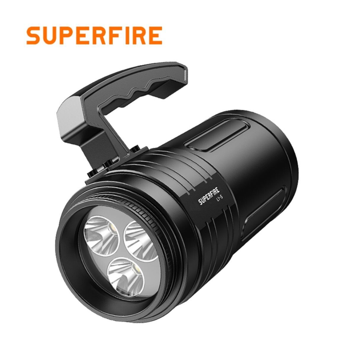 SUPERFIRE L1-S High Brightness 10000 Lumens Flashlight