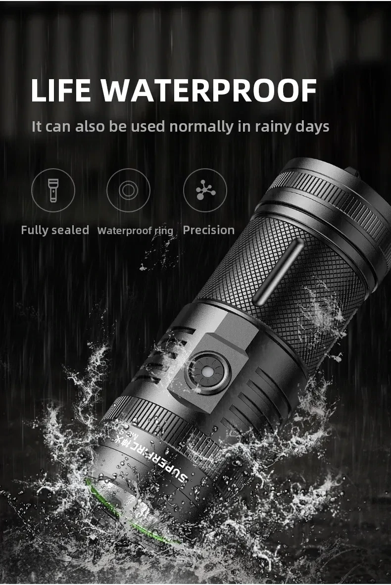 SUPERFIRE M6 High Power Flashlight