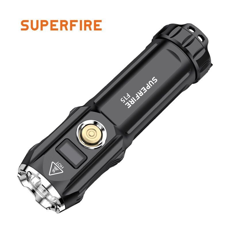 SUPERFIRE F15 كشاف قوة سطوع عالية