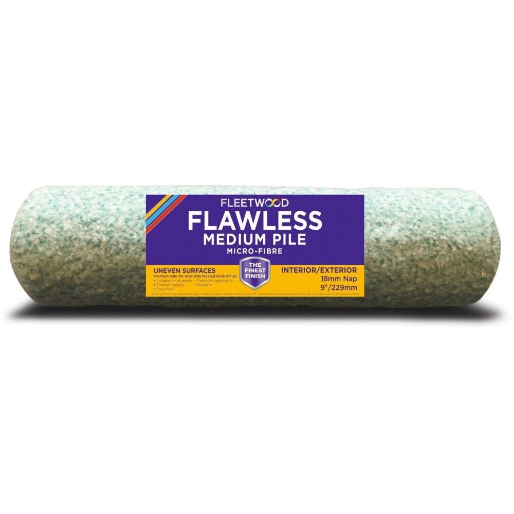 Fleetwood 9" Flawless Medium Pile Roller Sleeve