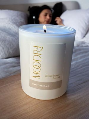 Sweet Dreams Hypnotherapy Candle for Tranquility, Restfulness & Comfort Sweet Dreams Hypnotherapy Candle for Tranquility, Restfulness & Comfort