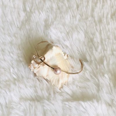 14g Gold Filled Pink Freshwater Pearl