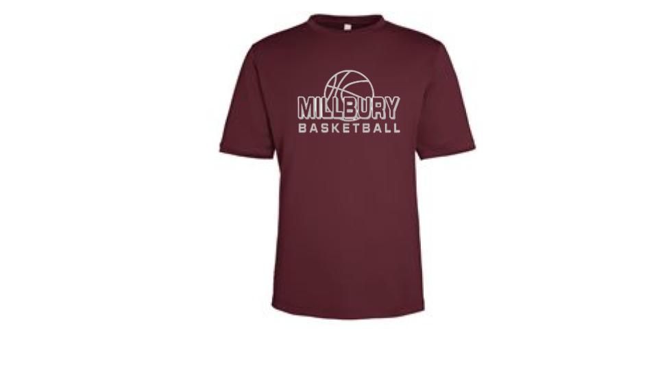 Millbury Maroon T-Shirt