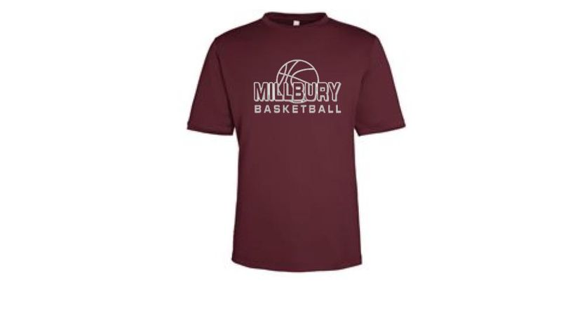 Millbury Maroon T-Shirt