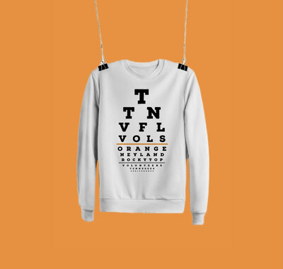 “Tennessee Vision” White Sweatshirt
