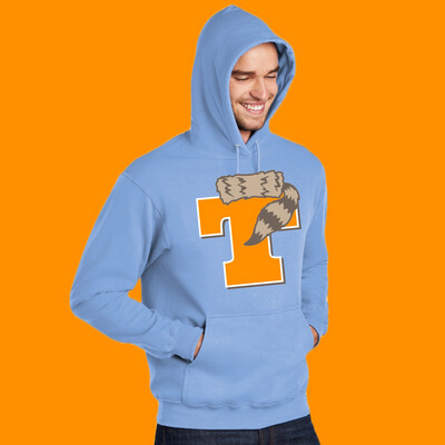 “Retro T” Tennessee Hoodie (Back Pat Blue)