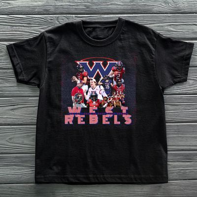 Retro Style West High Rebels Vintage T-Shirt