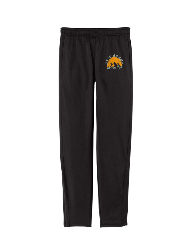 &quot;Its Rocky At The Top&quot; Tennessee Tricot Track Jogger (Black Out)