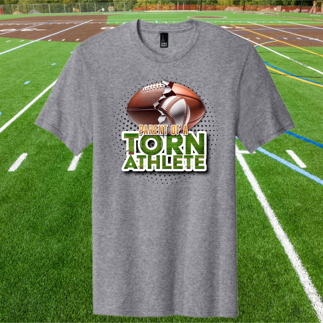 &quot;Parent Of A Torn Athlete&quot; T-Shirt (Grey)