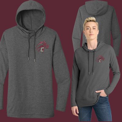 Concord Women’s Featherweight French Terry Hoodie (charcoal)