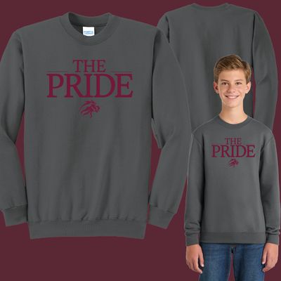 Concord "The Pride" Core Fleece Crewneck Sweatshirt (charcoal)