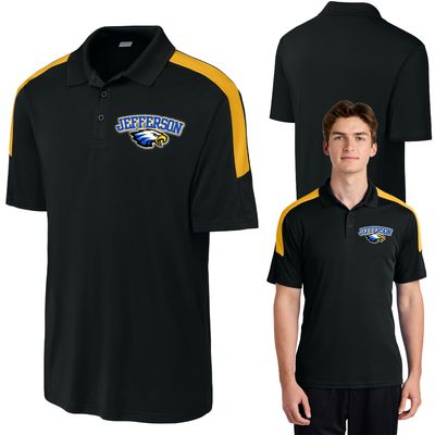 Black/Yellow Gold Competitor™ United Polo