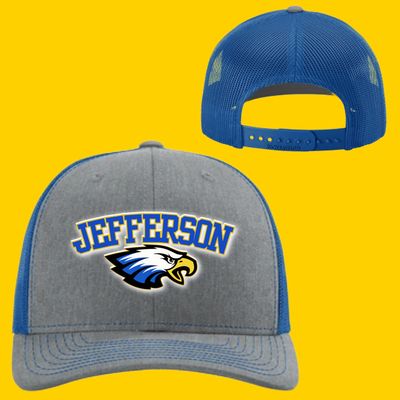 Grey/Royal Richardson Trucker Cap