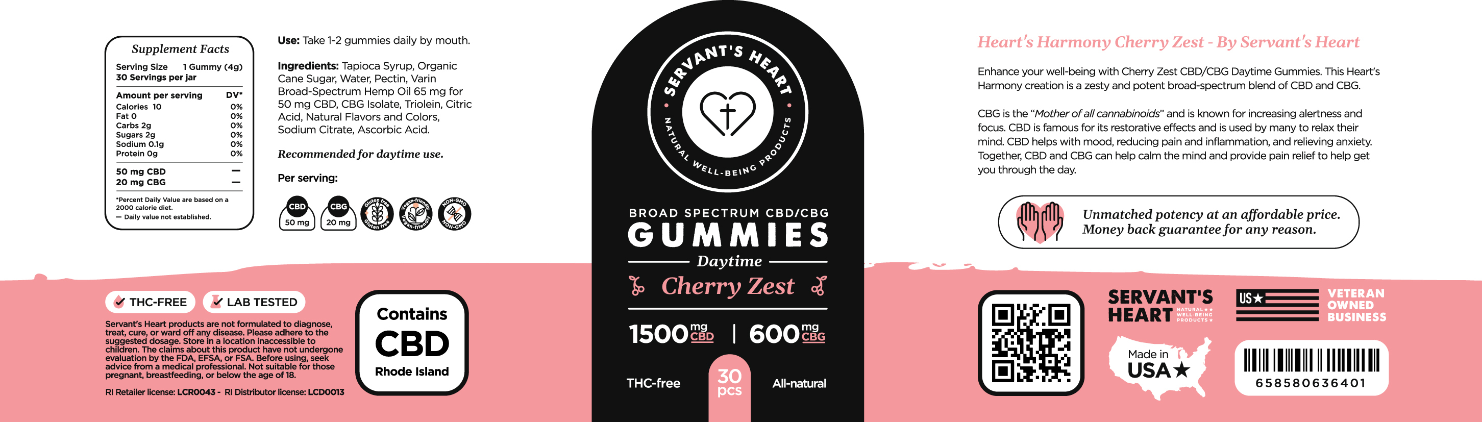 CBD/CBG Daytime Gummies