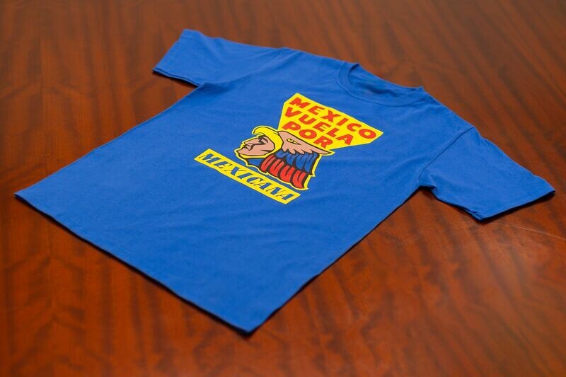 Playera "Mexico vuela por Mexicana"
