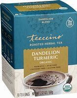 Teeccino Organic Dandelion Turmeric Tea
