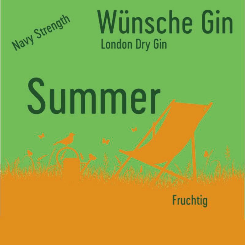 Summer London Dry Gin 500 ml 57 % vol