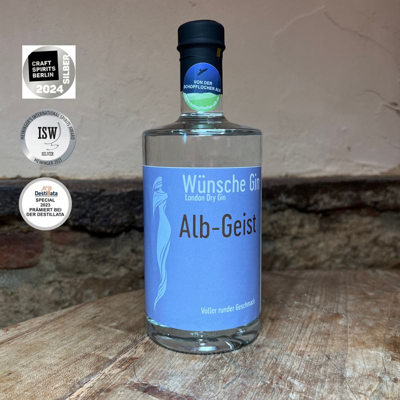 Albgeist London Dry Gin 200 ml 44 % vol