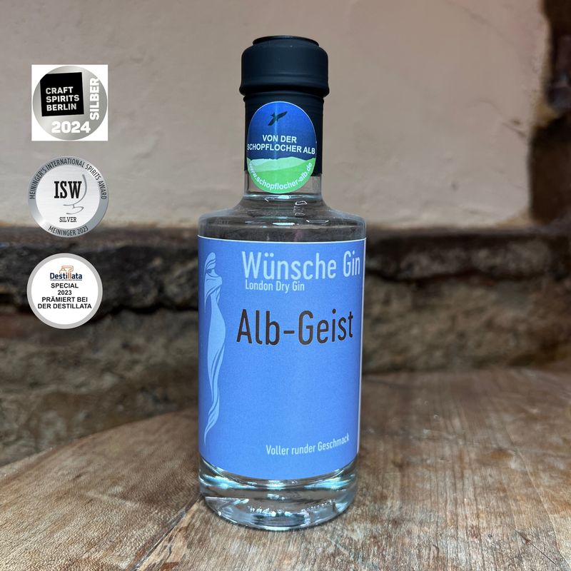 Albgeist London Dry Gin 100 ml 44 % vol